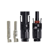 ACOPOWER 1 par de conectores fotovoltaicos macho/hembra para paneles solares