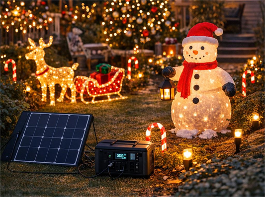 Christmas Powered by the Sun: Solar Energy Ideas for Holiday Lights, RV Trips, and Outdoor Adventures
