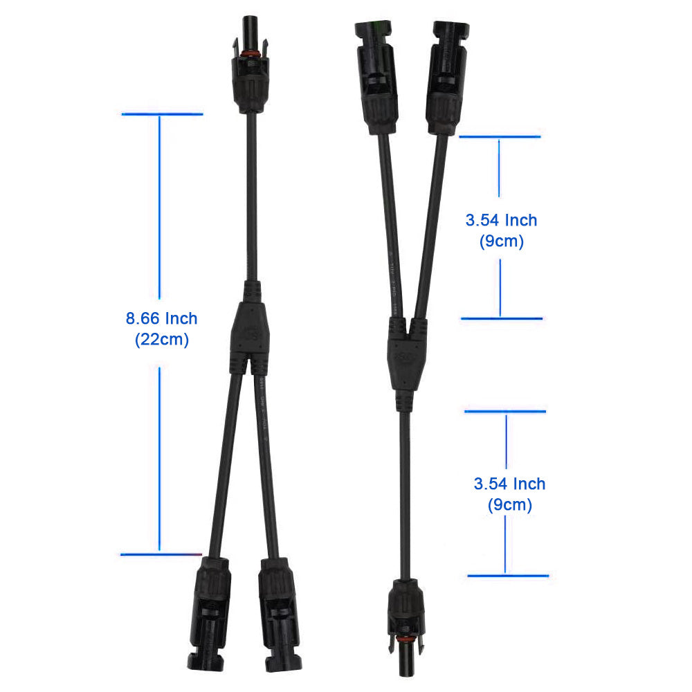 Kits solares polivinílicos ACOPOWER de 12 V + controlador de carga MPPT/PWM 