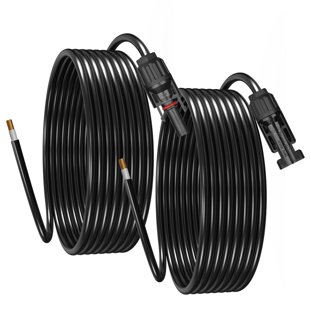 Cable de extensión fotovoltaico de alambre desnudo ACOPOWER 10/20/30FT 12AWG