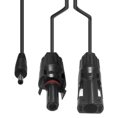 Cable para panel solar fotovoltaico LionCooler, 20 pies, 5,5 mm x 2,1 mm 