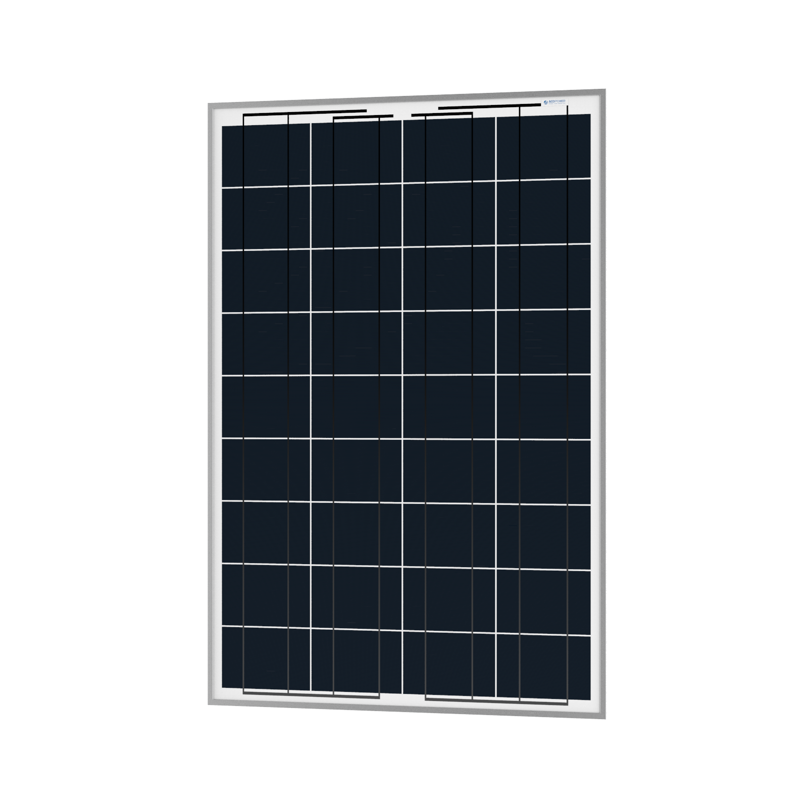 Panel solar policristalino ACOPower de 100 W para carga de batería de 12 voltios