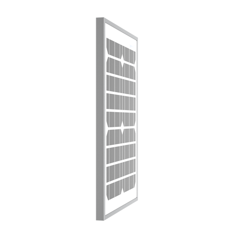 ACOPower Panel solar mono de 20 vatios para carga de batería de 12 V, fuera de la red