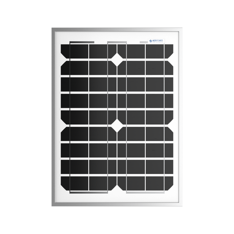 ACOPower Panel solar mono de 20 vatios para carga de batería de 12 V, fuera de la red