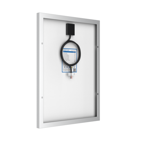ACOPower Panel solar mono de 20 vatios para carga de batería de 12 V, fuera de la red