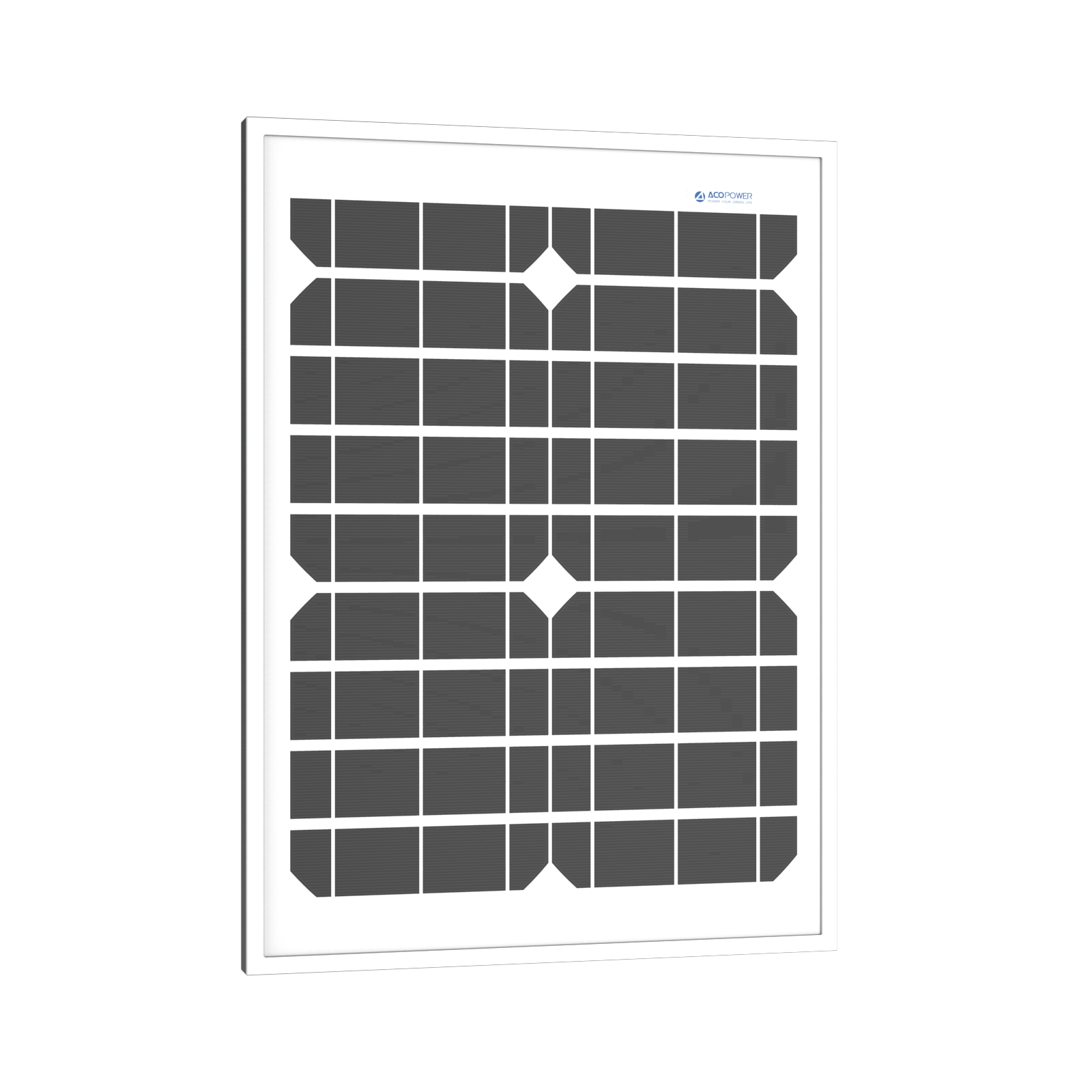 ACOPower Panel solar mono de 20 vatios para carga de batería de 12 V, fuera de la red