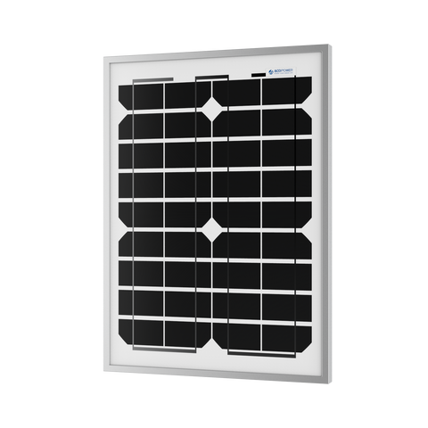 ACOPower Panel solar mono de 20 vatios para carga de batería de 12 V, fuera de la red