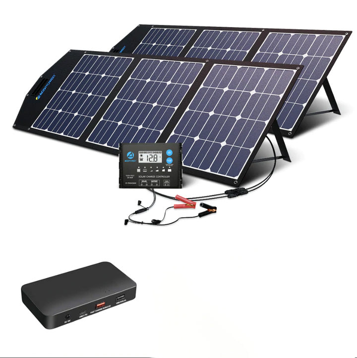 Panel solar plegable ACOPower de 240 W con controlador de carga ProteusX 20 A 