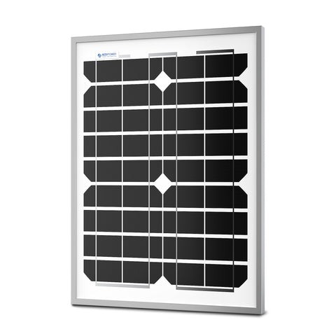 ACOPower Panel solar mono de 20 vatios para carga de batería de 12 V, fuera de la red