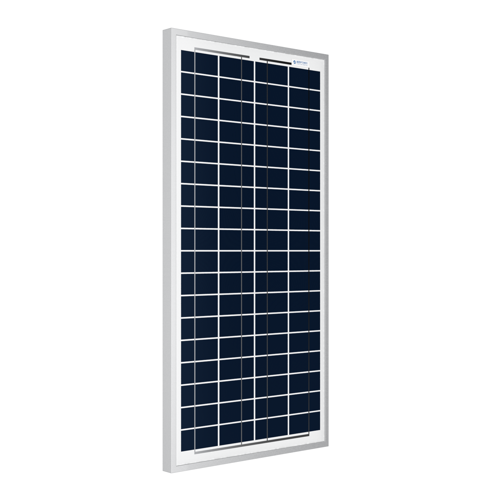 ACOPower Módulo de panel solar polivinílico de 35 vatios para carga de batería de 12 voltios