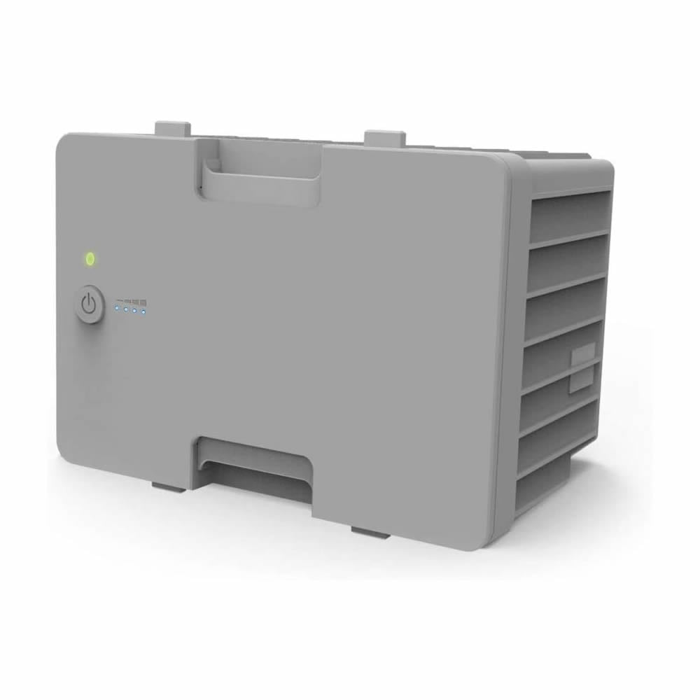 ACOPOWER LionCooler X50A Combo, congelador solar portátil (capacidad de 52 cuartos) y batería de respaldo adicional de 173 Wh