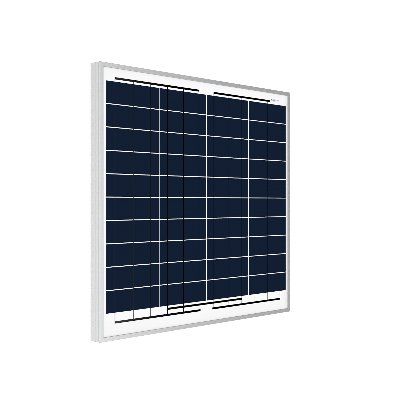 Panel solar polivinílico ACOPOWER de 60 vatios, 12 V