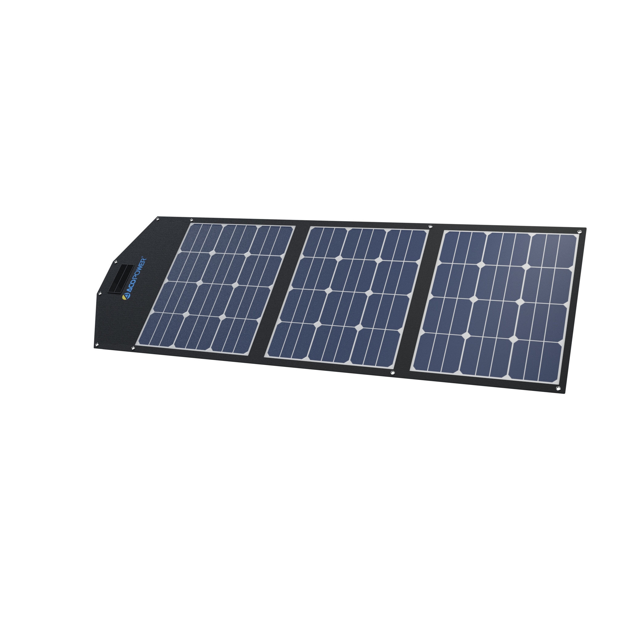 Kit de panel solar plegable ACOPower Ltk de 120 W con controlador de carga ProteusX 20 A incluido 