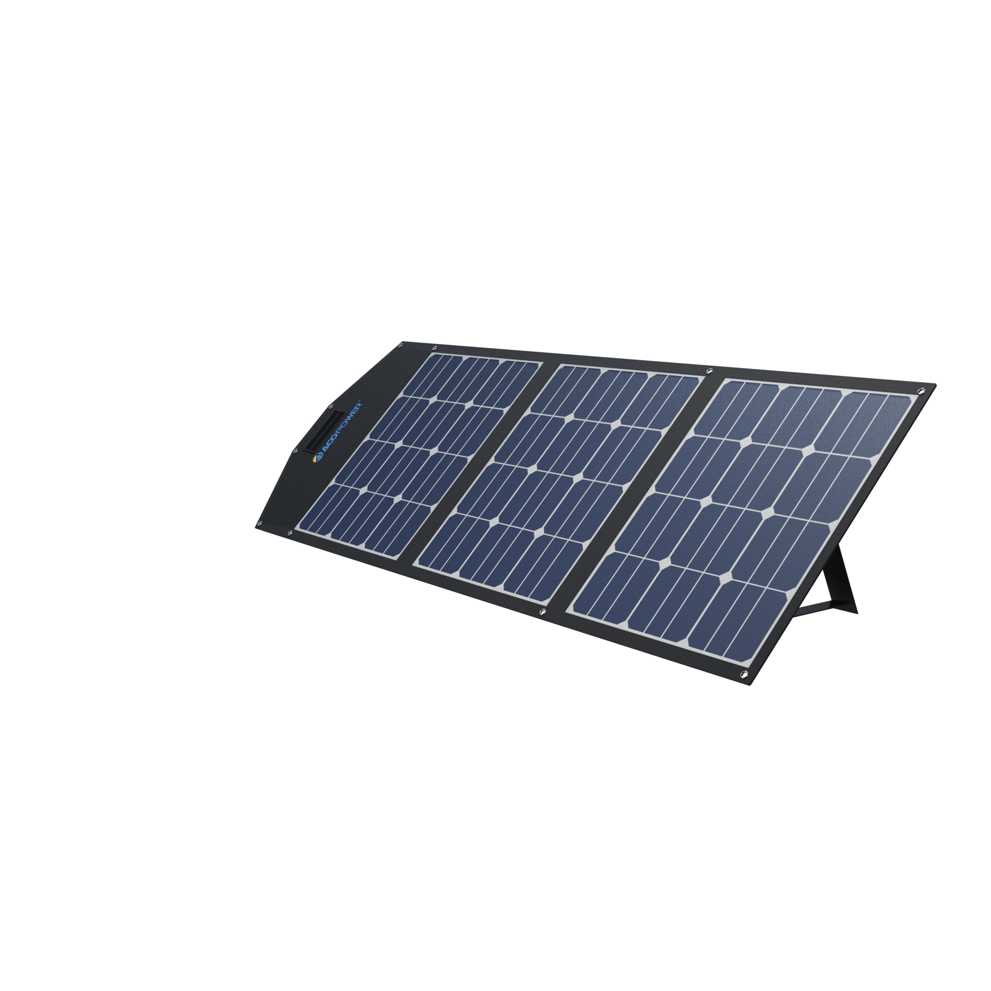 Kit de panel solar plegable ACOPower Ltk de 120 W con controlador de carga ProteusX 20 A incluido 