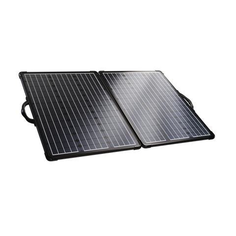 ACOPower Plk Kit de panel solar portátil de 120 W, maletín ligero con controlador de carga de 20 A