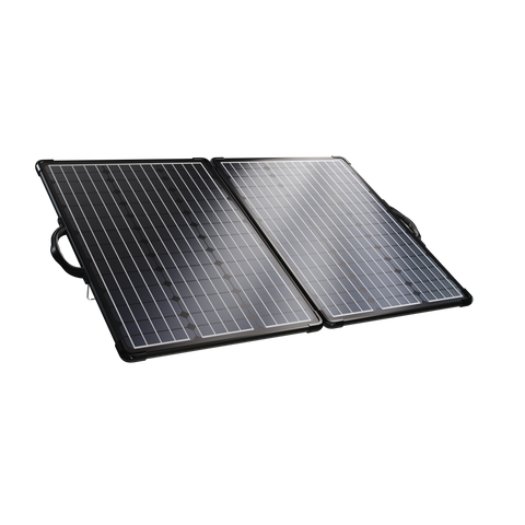 ACOPower Plk Kit de panel solar portátil de 120 W, maletín ligero con controlador de carga de 20 A