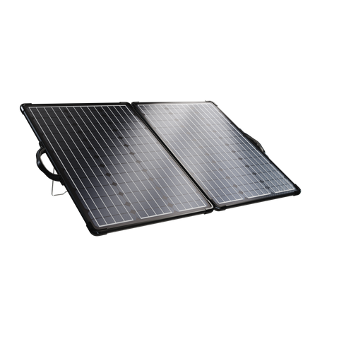 ACOPower Plk Kit de panel solar portátil de 120 W, maletín ligero con controlador de carga de 20 A