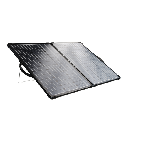 ACOPower Plk Kit de panel solar portátil de 120 W, maletín ligero con controlador de carga de 20 A