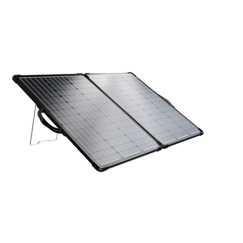 ACOPower Plk Kit de panel solar portátil de 120 W, maletín ligero con controlador de carga de 20 A