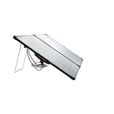 ACOPower Plk Kit de panel solar portátil de 120 W, maletín ligero con controlador de carga de 20 A