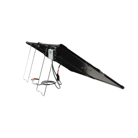 ACOPower Plk Kit de panel solar portátil de 120 W, maletín ligero con controlador de carga de 20 A