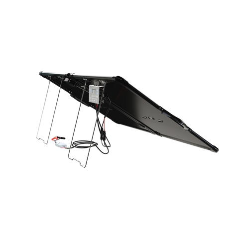 ACOPower Plk Kit de panel solar portátil de 120 W, maletín ligero con controlador de carga de 20 A