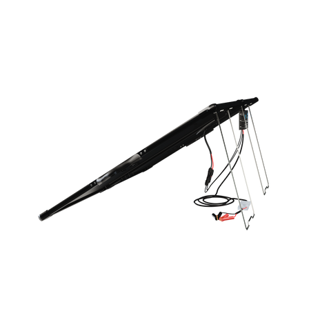 ACOPower Plk Kit de panel solar portátil de 120 W, maletín ligero con controlador de carga de 20 A