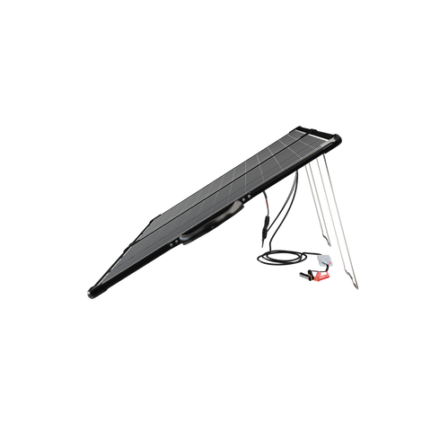 ACOPower Plk Kit de panel solar portátil de 120 W, maletín ligero con controlador de carga de 20 A