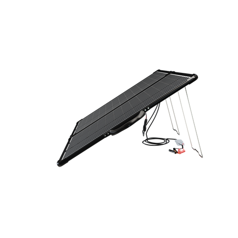 ACOPower Plk Kit de panel solar portátil de 120 W, maletín ligero con controlador de carga de 20 A