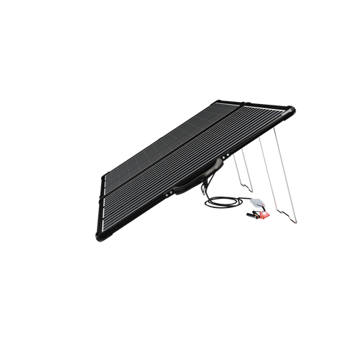 ACOPower Plk Kit de panel solar portátil de 120 W, maletín ligero con controlador de carga de 20 A