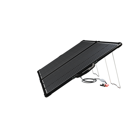 ACOPower Plk Kit de panel solar portátil de 120 W, maletín ligero con controlador de carga de 20 A