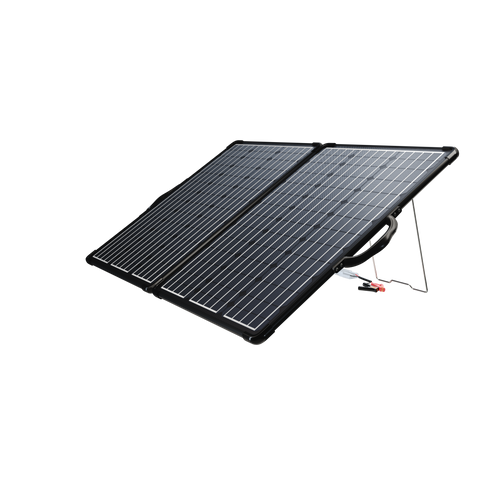ACOPower Plk Kit de panel solar portátil de 120 W, maletín ligero con controlador de carga de 20 A