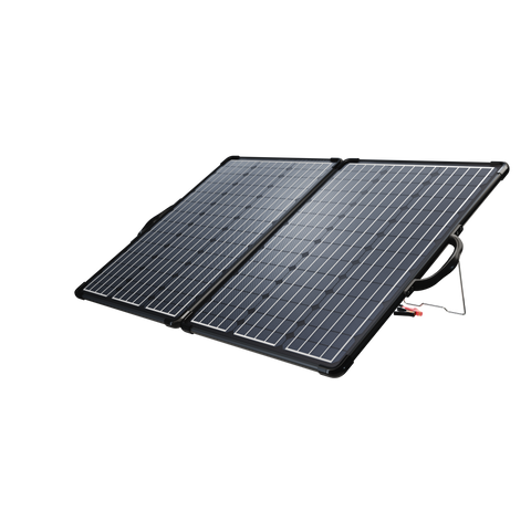 ACOPower Plk Kit de panel solar portátil de 120 W, maletín ligero con controlador de carga de 20 A